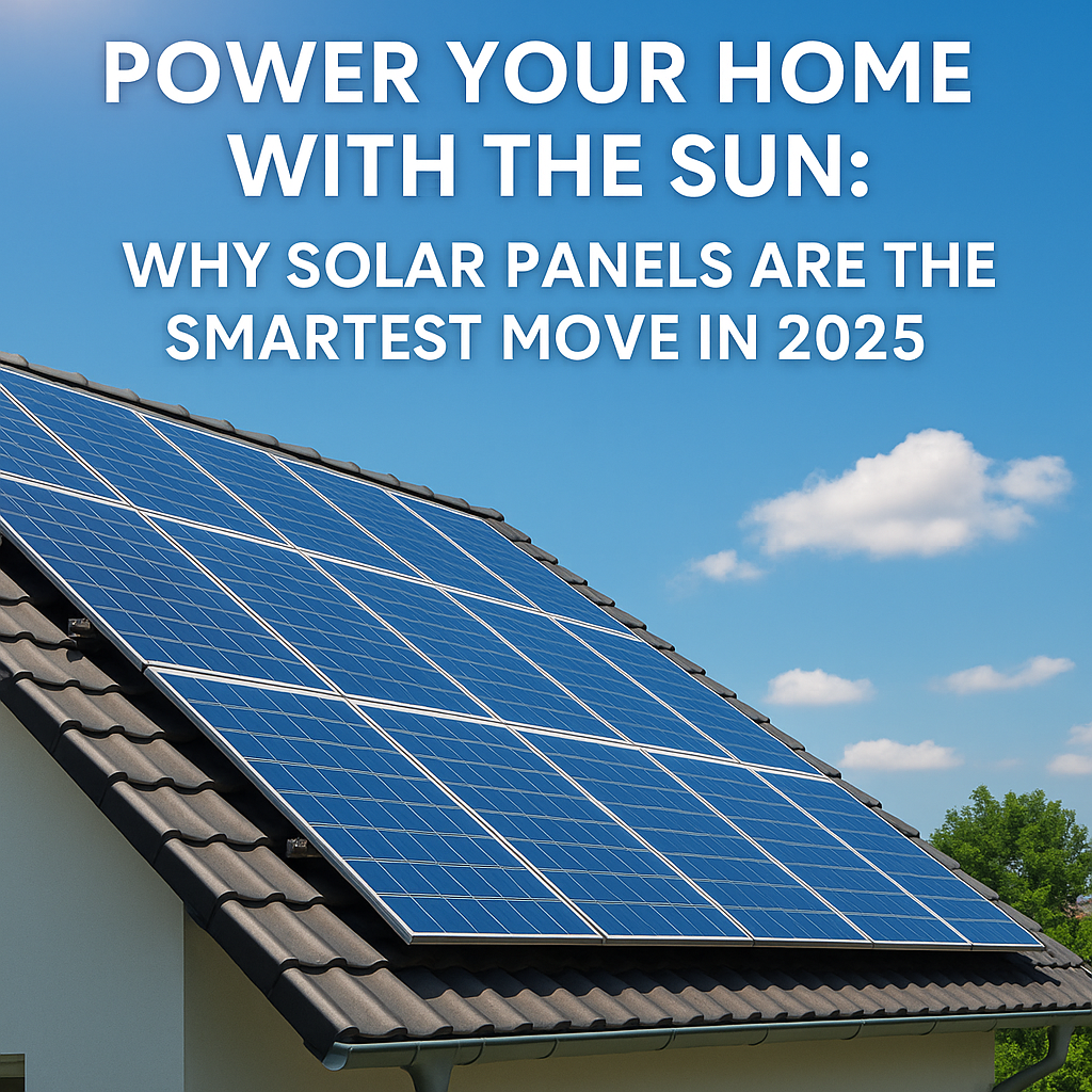 Power Your Home with the Sun: Why Solar Panels Are the Smartest Move in 2025
